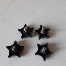4 Milo style wheel screws