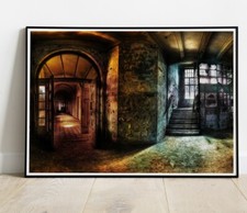 Old Abandoned House Wall Decor