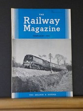 Railway Magazine 1956 February