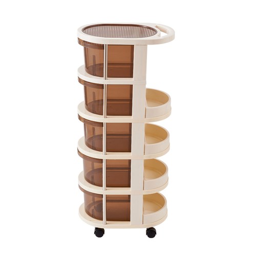 Slim rolling storage trolley - rolling,