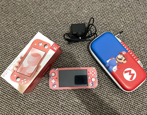 Nintendo switch lite pink - switch,