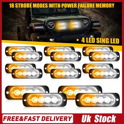 Led strobe light - 4-led, bar