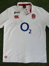 Martin Johnson Hand Signed