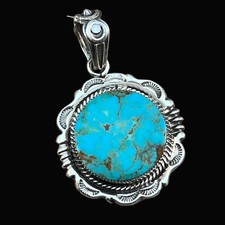 Kingman Turquoise Pendant