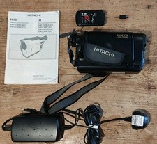 HITACHI VM-E360E Camcorder 8mm Tape Analogue 500x Video Camera Charger Remote