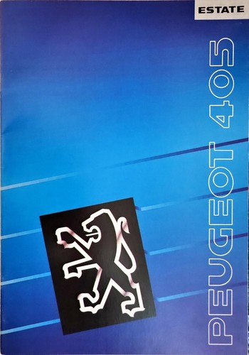 Peugeot 405 estate brochure - 405,