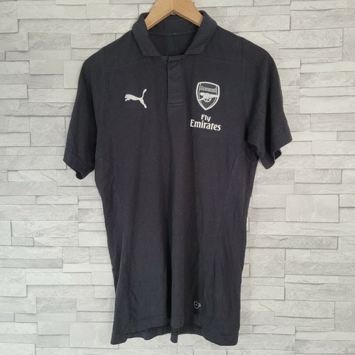 Mens arsenal polo - polo, black