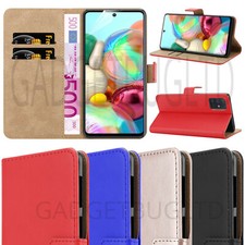 LUXURY CASE FOR SAMSUNG GALAXY A41 Pu LEATHER WALLET FLIP COVER