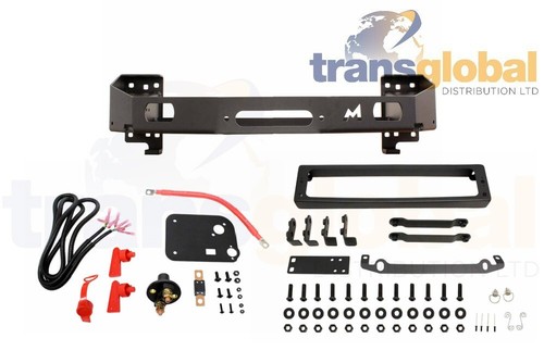 Discrete winch mount kit - winch, for
