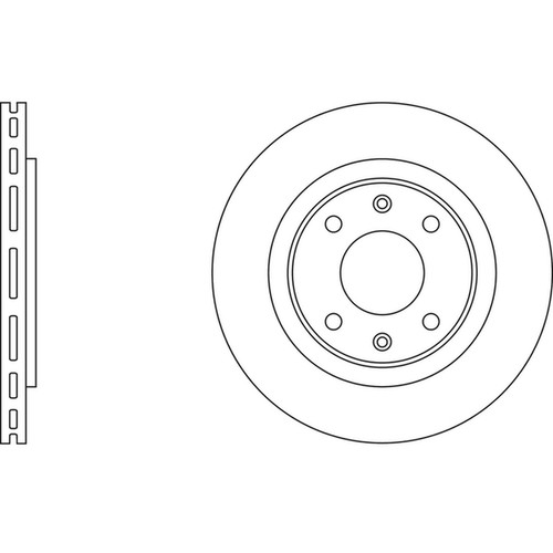 Brake discs vented for - vented,