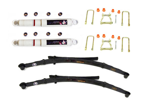 Rear suspension kit - rear, shocks