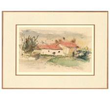 David Beagle - 20th Century Watercolour, The French Villa