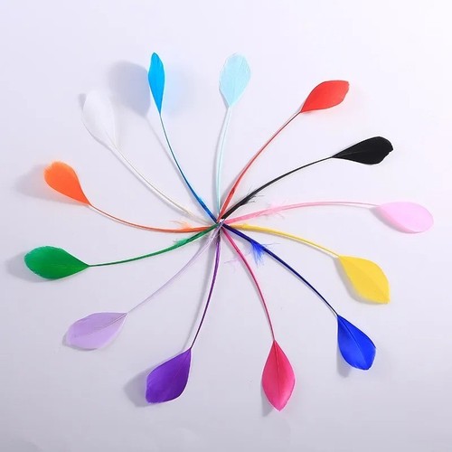 Long fascinators feathers - long,