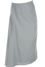 ERDEM BLUE WOOL MIDI SKIRT UK