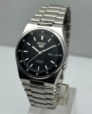 Seiko 5 Automatic 7009-3161 Railway Time Day/Date Vintage Men’s Wrist Watch