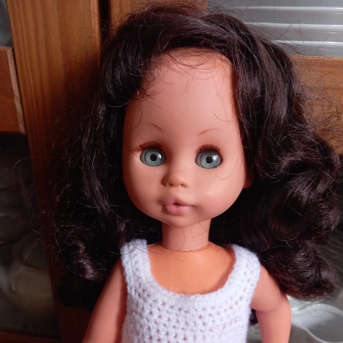 Vintage large italian doll - vintage, 17