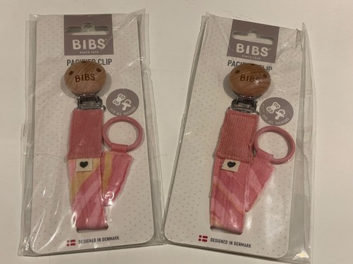 Bibs pink dummy - pink, clip