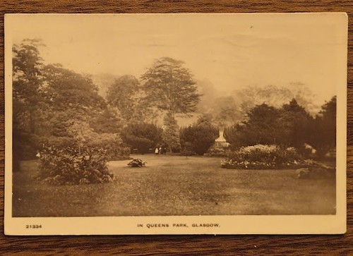 Queens park glasgow 1919 - in,