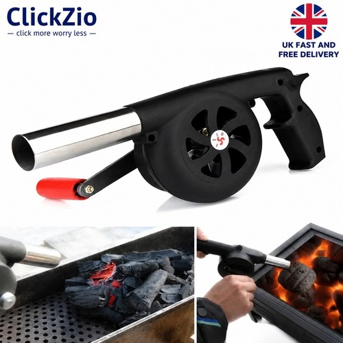 Hand blower bbq fire - hand, bellows