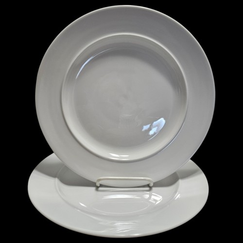 Dansk white dinner plates - dinner,