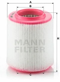 Air filter fits - fits:, a8