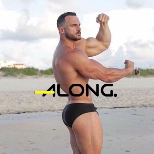 Along swimsuit waist - along,