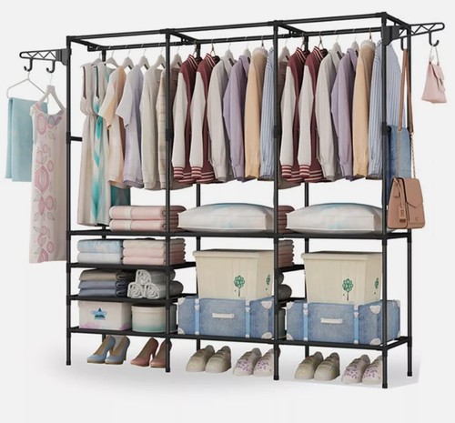 Black clothes rail - black,