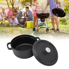 Large Cast Iron Pot For Smart Cooking Dual Loop Handle Dutch Oven Pot