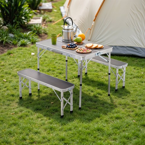 Folding camping outdoor table - camping,