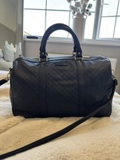 Gucci Shoulder Bag Medium Black Leather