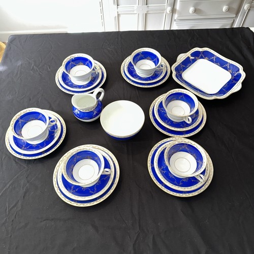 Aynsley cobalt blue gold - blue,