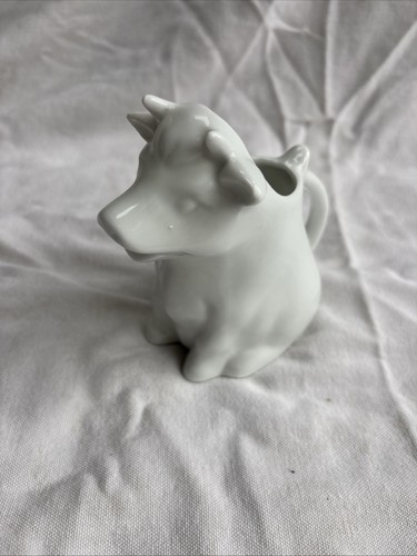 White small cow - small, jug
