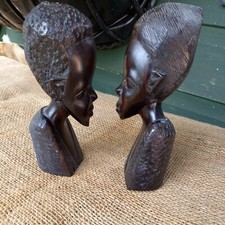 Vintage african ebony hand - vintage,