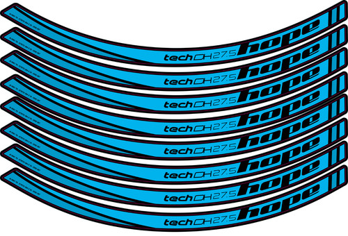 Hope tech rim decal - dh,