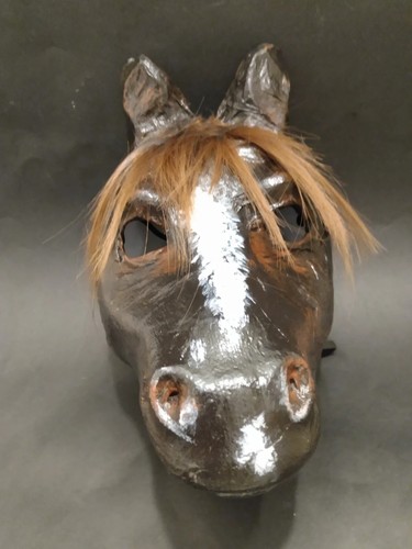 Original paper mache horse - mache,