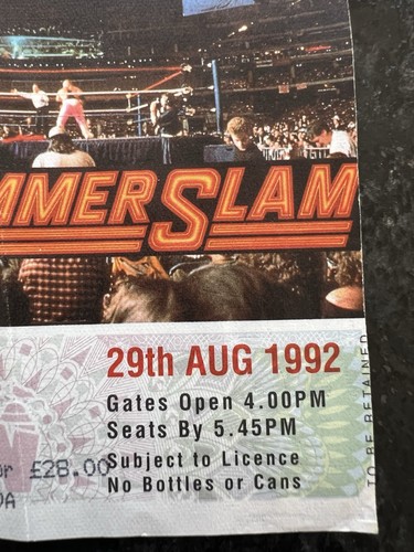Wwe wwf summerslam 1992 - wwe,