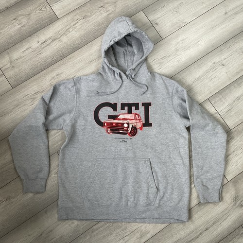 Volkswagen hoodie mens grey - mens,