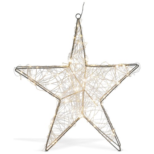 Star christmas light warm - star,