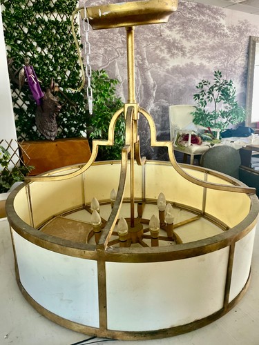 Art deco style - large, circular