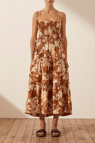 Shona joy dress claire - joy, shirred
