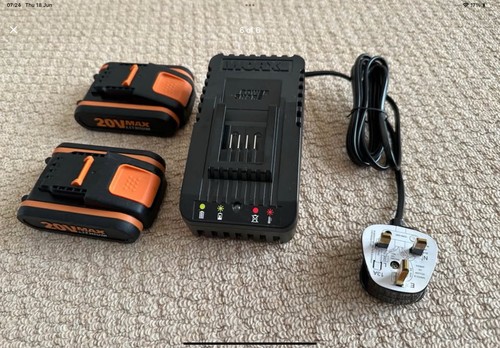 Worx 20v battery charger - worx, new