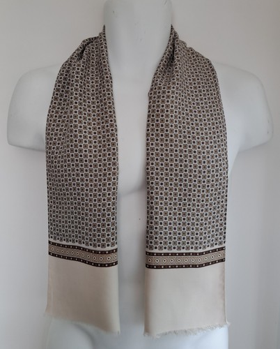 Vintage men fringed - vintage, silk