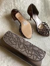 Ladies Pewter Shoes Size 6 and