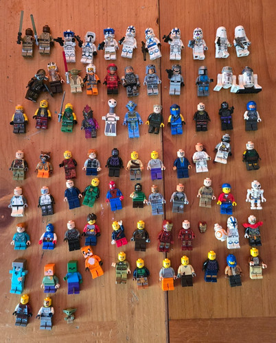 Lego minifigures large - x,