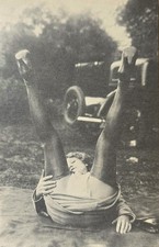 Postcard erotic woman nude