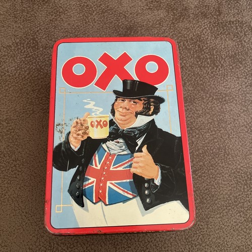 Vintage oxo stock cube storage - stock,