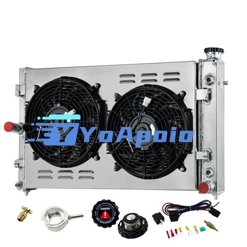 Row aluminum radiator shroud - 3,