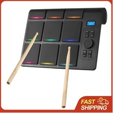 9-Pad Electronic Drum Set