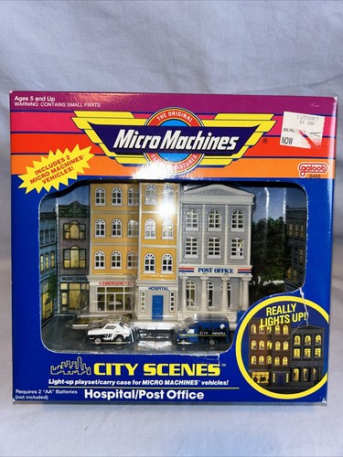 Micro machines city scenes - micro, machines,