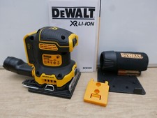 DeWALT DCW200 18v xr cordless palm sander + bag bare unit + free stealth mount